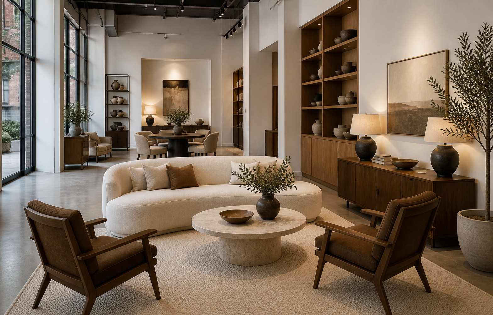 Savvy Staged flagship showroom at Miami Circle in Atlanta